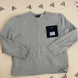 Poler Stuff Gray Crewneck